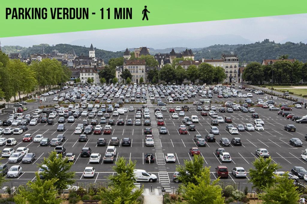 IDEAL PRO - 10min gare - Hypercentre - WIFI - Longuedurée Pau Extérieur photo