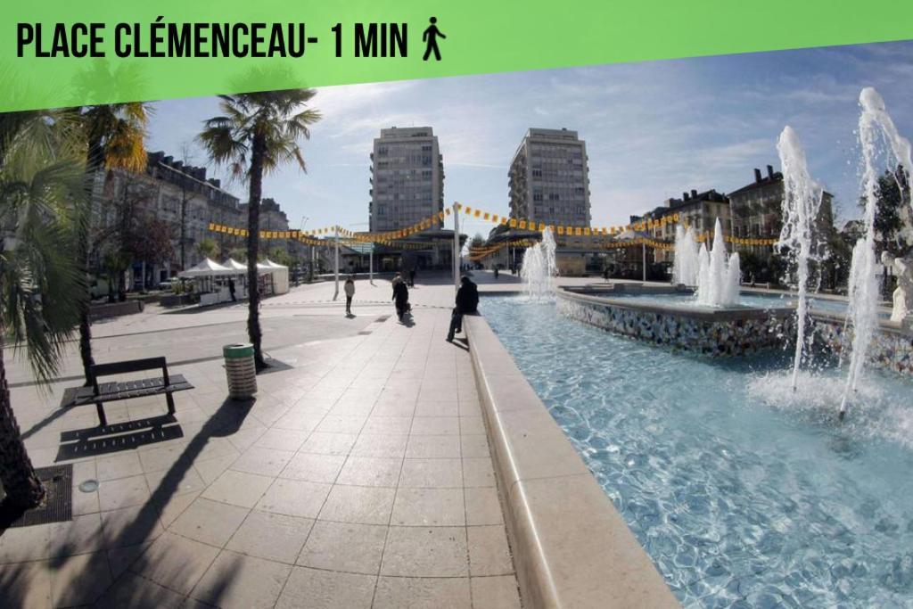 IDEAL PRO - 10min gare - Hypercentre - WIFI - Longuedurée Pau Extérieur photo